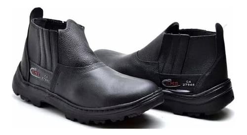 Bota Coturno Masculina 100% Segurança Borracheiro  C.a 27945