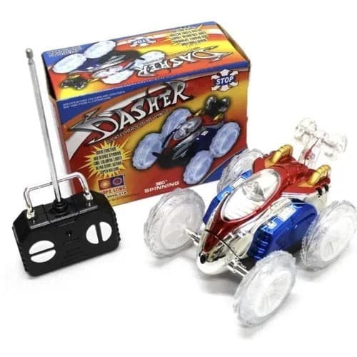 CARRO DE CONTROLE REMOTO DASHER 360° COM LUZ