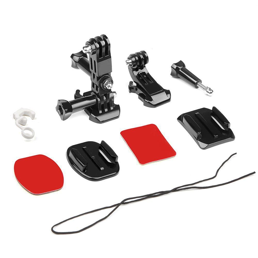 Kit Conjunto De Suportes, Extensores e Adaptadores para Gopro e SJCam