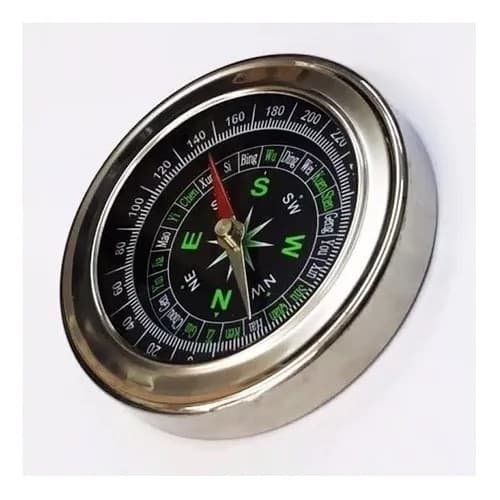 Bussola Metal Profissional analógica 70mm Grande, Top de Mais