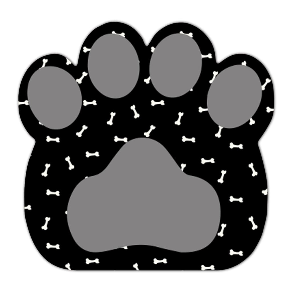 Tapete Pet Patinha Black Bones Antiderrapante