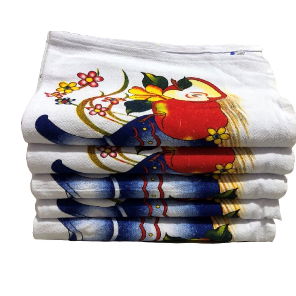 Pano de Prato Pé deGalinha MC Flanelas - 10 unidades