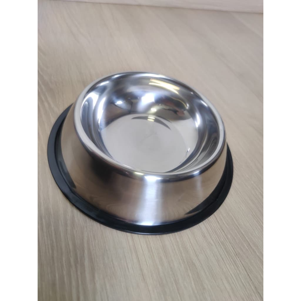 Comedouro Ração Água Pets Inox Cão Gato Tigela Pote Bebedouro Cachorro