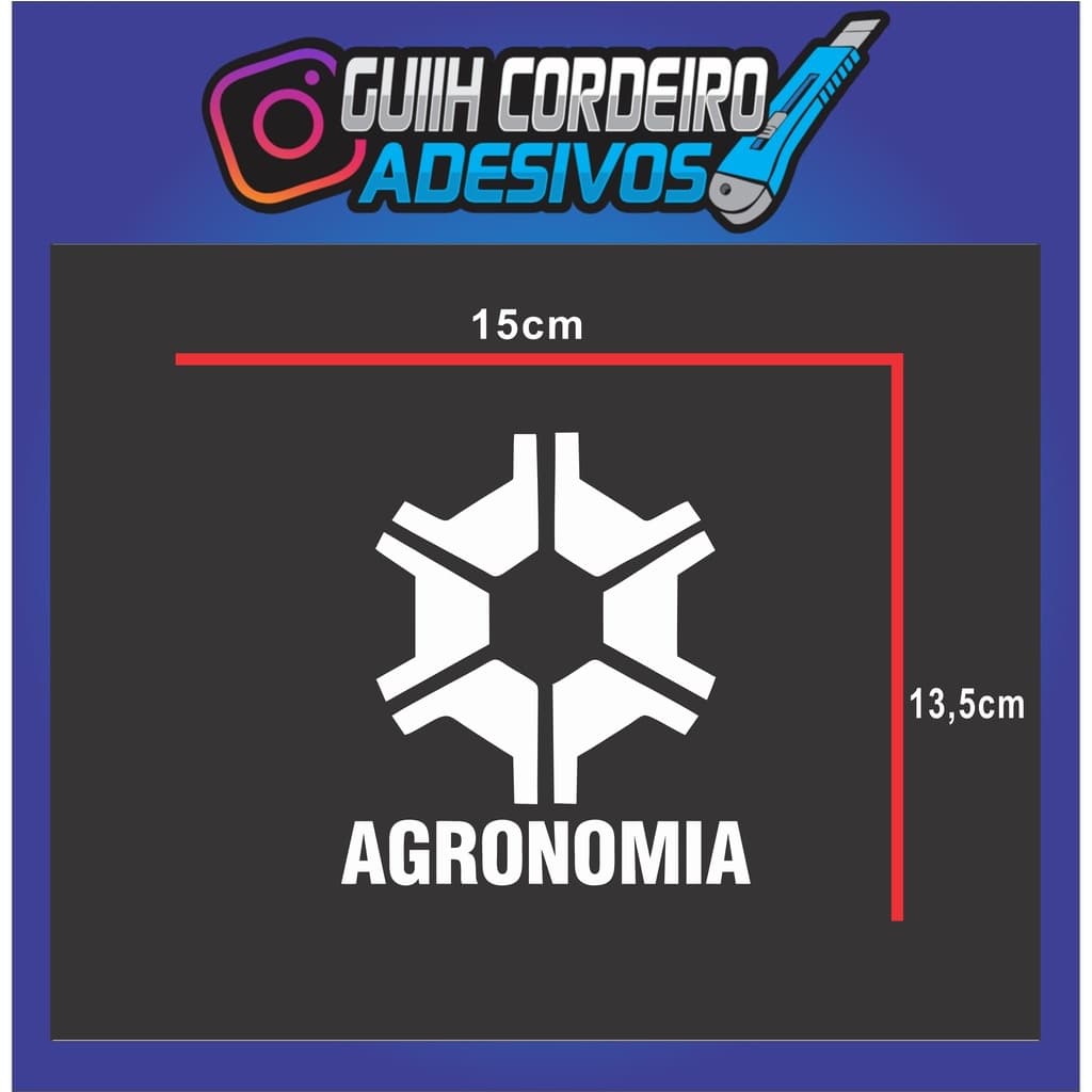 Adesivo Agronomia