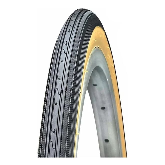 Pneu Bike Kenda Aro 27 X 1.1/4 Caloi 10 Antiga Monark Faixa Amarela