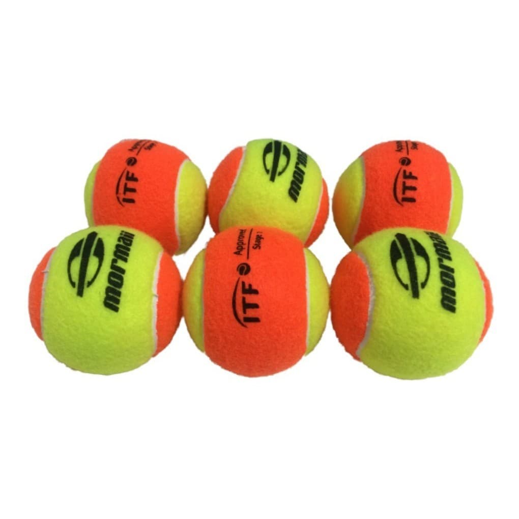 Bolas De Beach Tennis Mormaii - Kit 6 Bolinhas