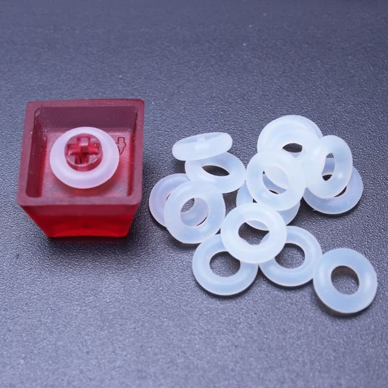 120pcs Keycaps Amortecedores Borracha O-Ring Para Teclado