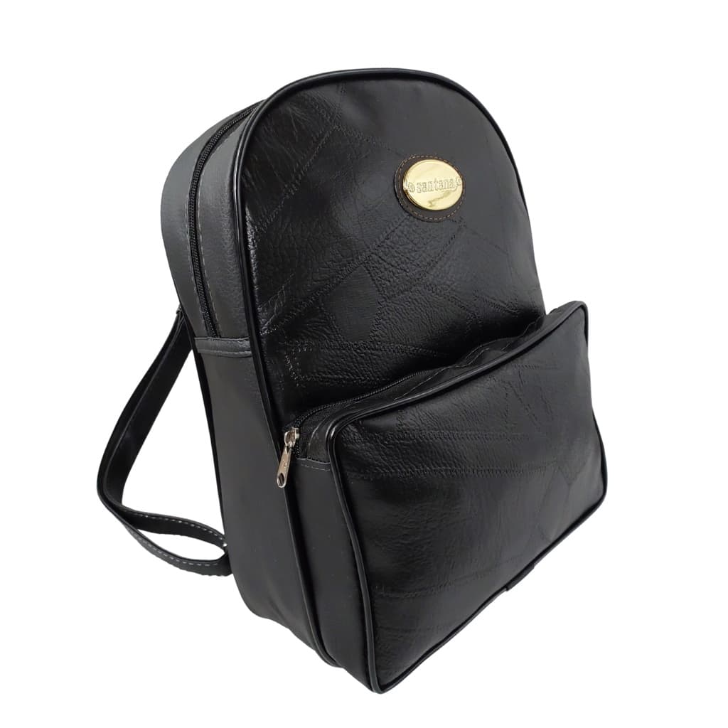 Mochila feminina preta