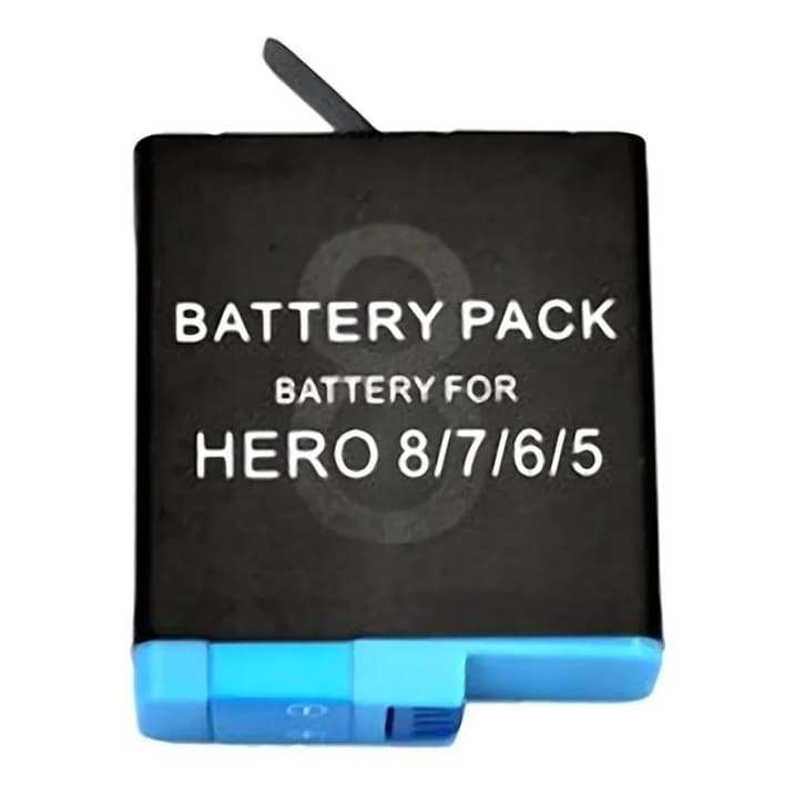 Bateria Recarregável Para Gopro Hero 5,6,7 E 8 Black GoPower