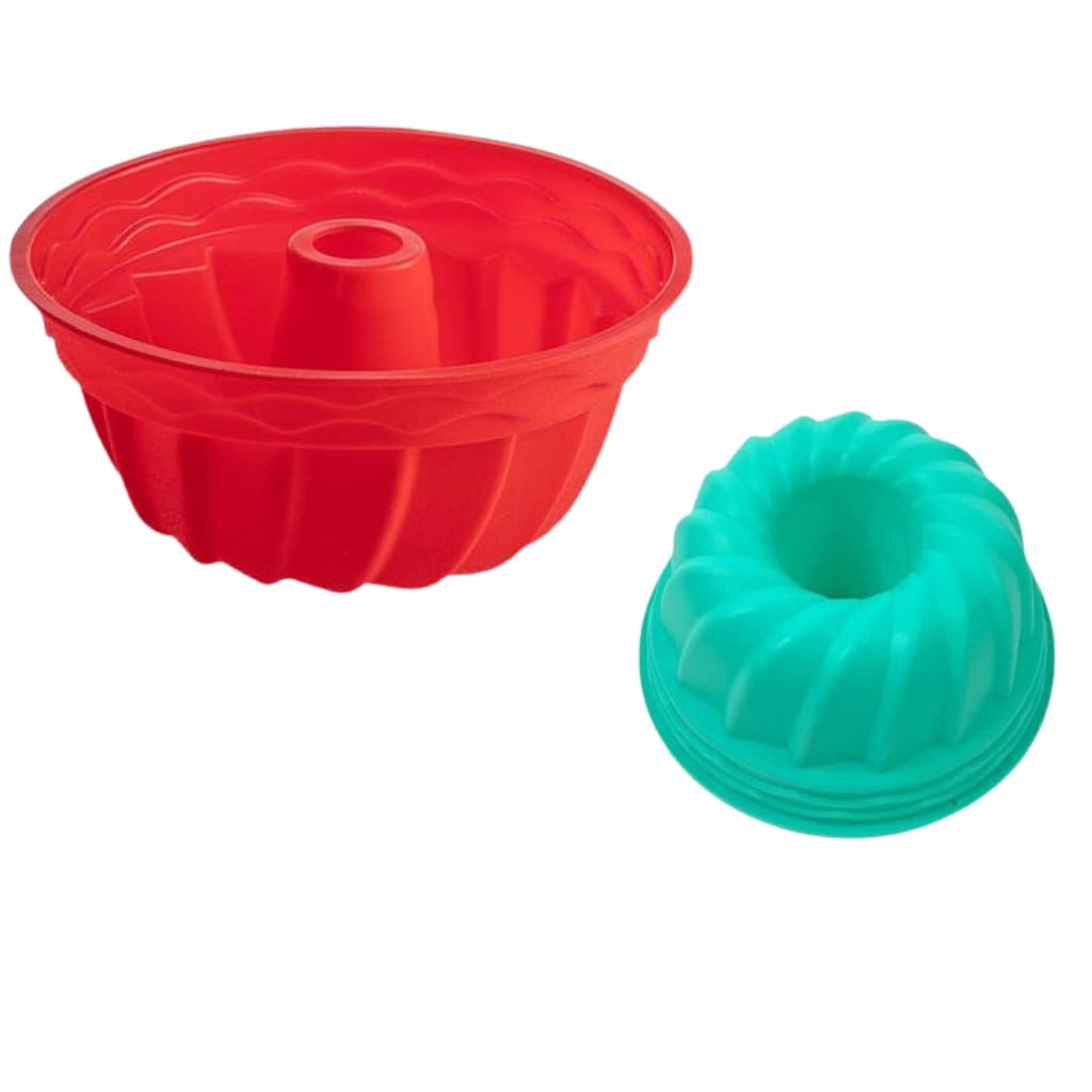 Forma de Bolo Forma de Pudim de Silicone com Furo Central