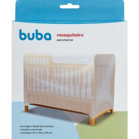 Mosquiteiro Para Berço Da Buba Cor Branco