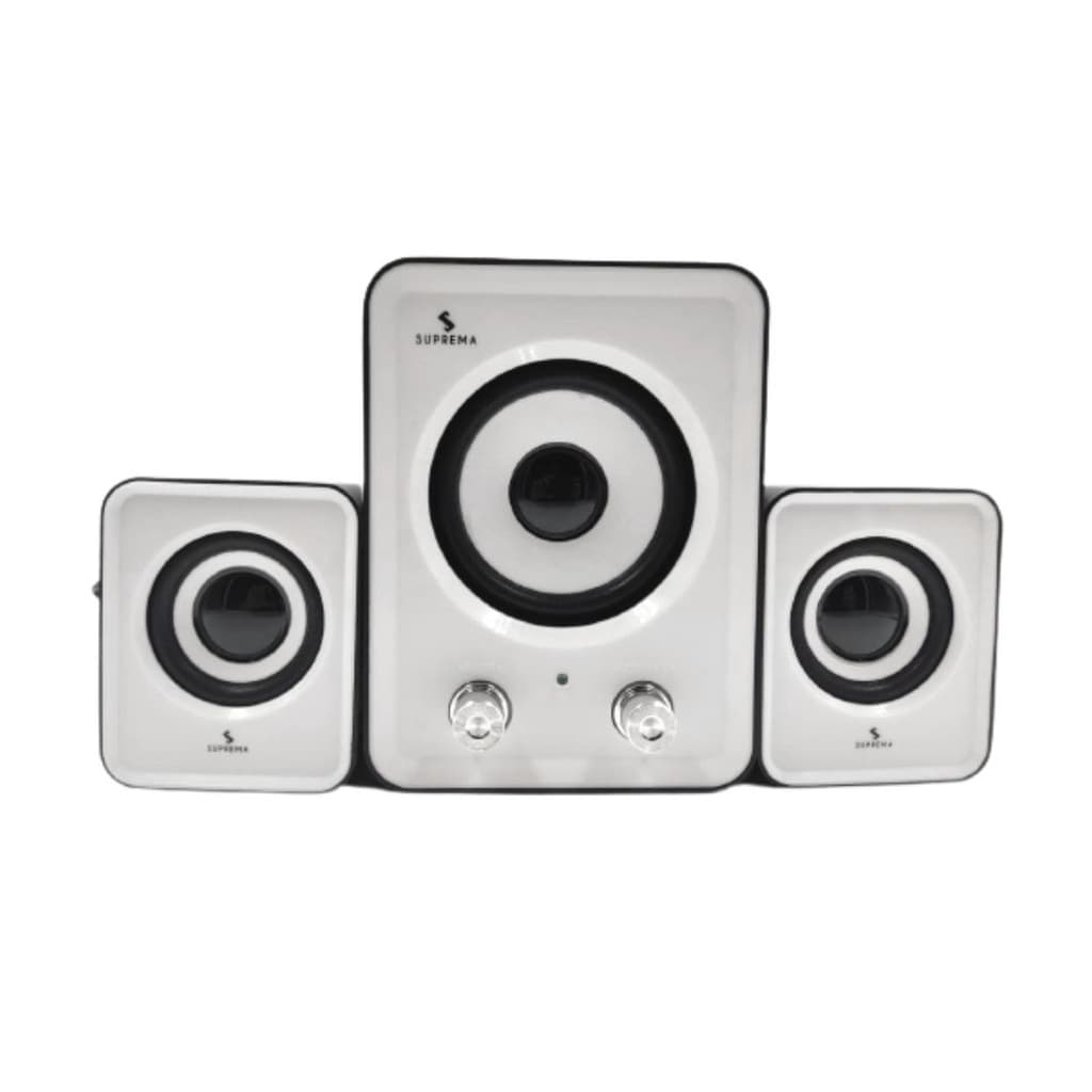 Caixa De Som Para Pc Com Subwoofer 2.1 Multimidia Suprema S-2400
