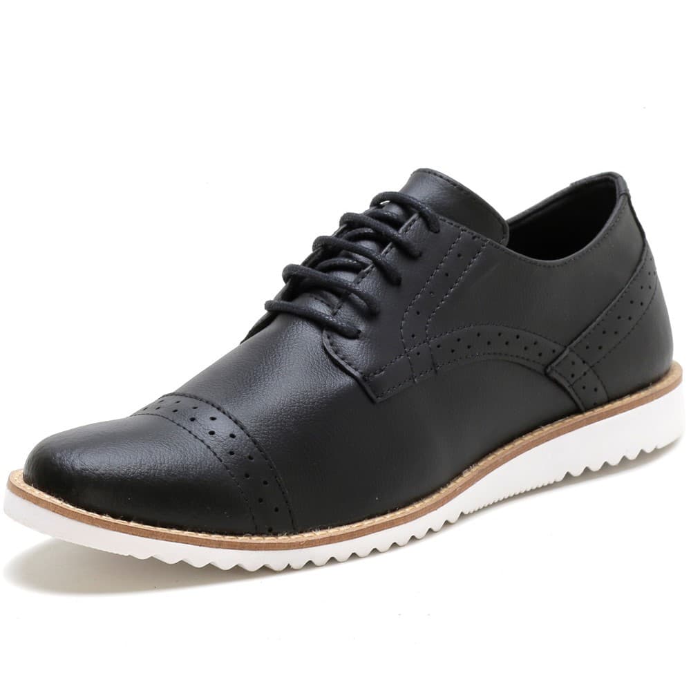 Sapato Masculino Oxford Social  Inglês Esporte Fino Cadarço