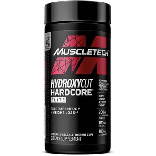 Hydroxycut hardcore 100 caps Original E.u.A (Com QR Cod)!