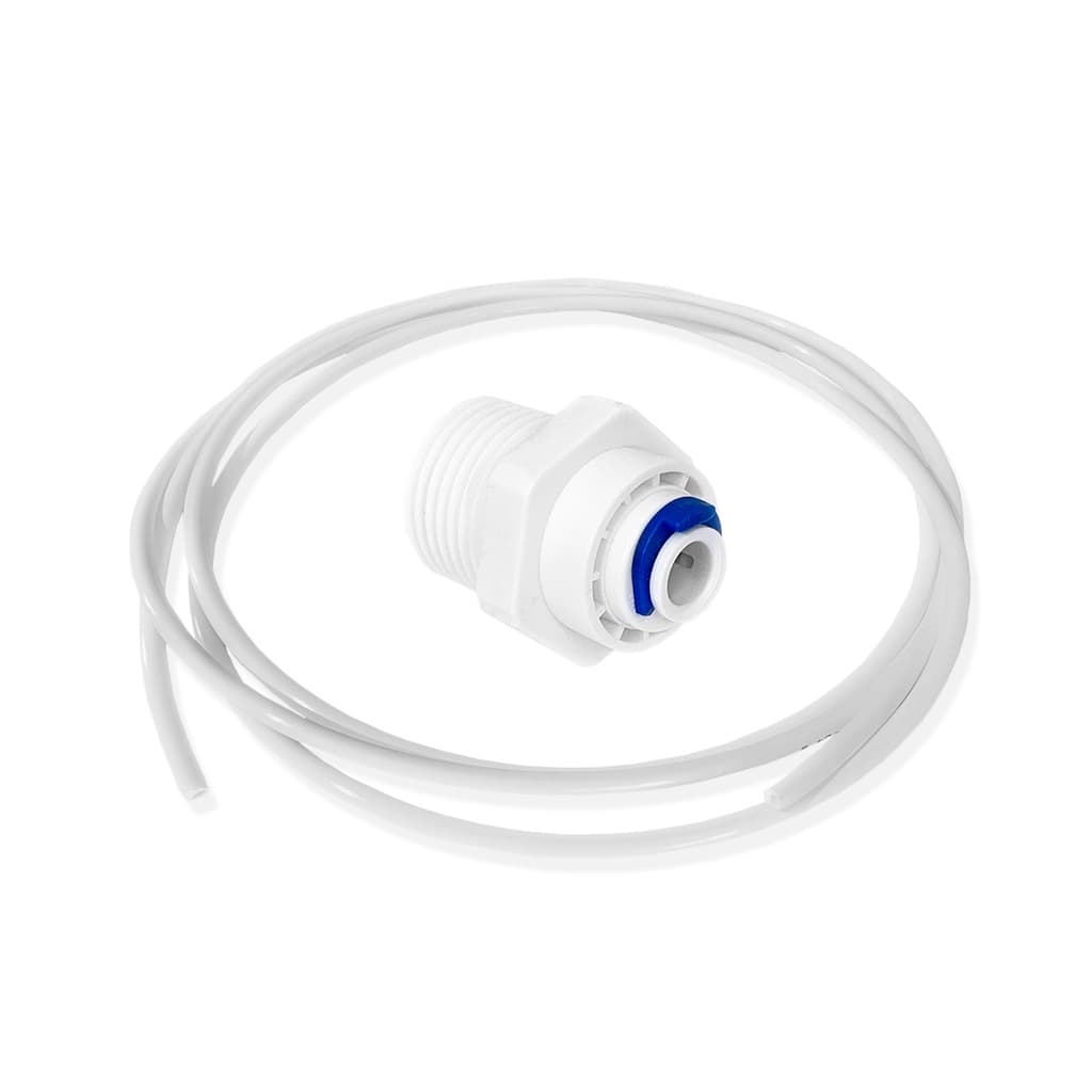 Conector Rosca 1/2 Engate Rápido 1/4 6mm + 2 metros Mangueira