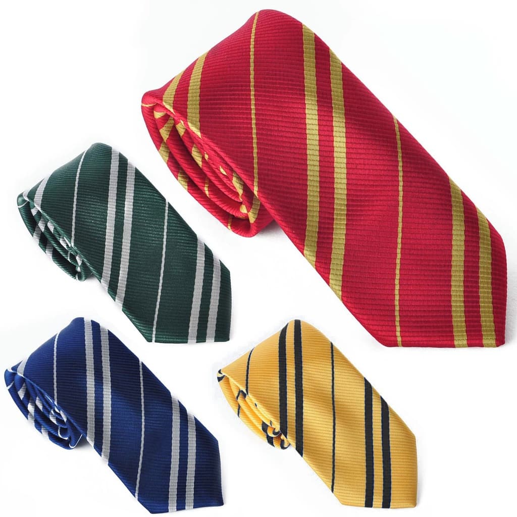 Gravata Casas Harry Potter - Listrada Várias Cores