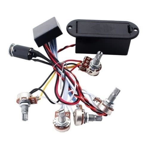 Kit Pré-amplificador  Ativo Contra Baixo(g/m/a/v/b) Cod 024 Promoção