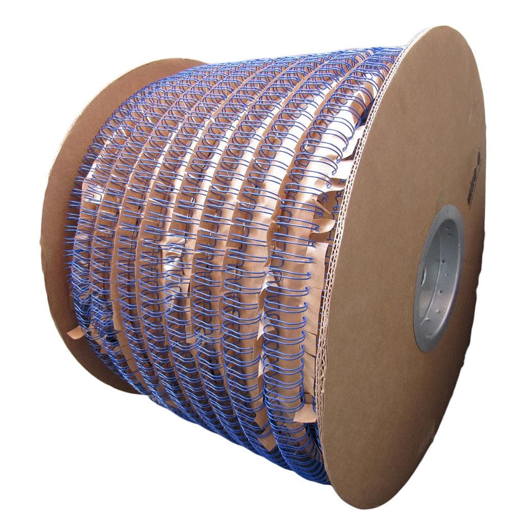 Bobina Wire-o 3x1 Azul 3/8 para 60fls 45.000 anéis Marpax