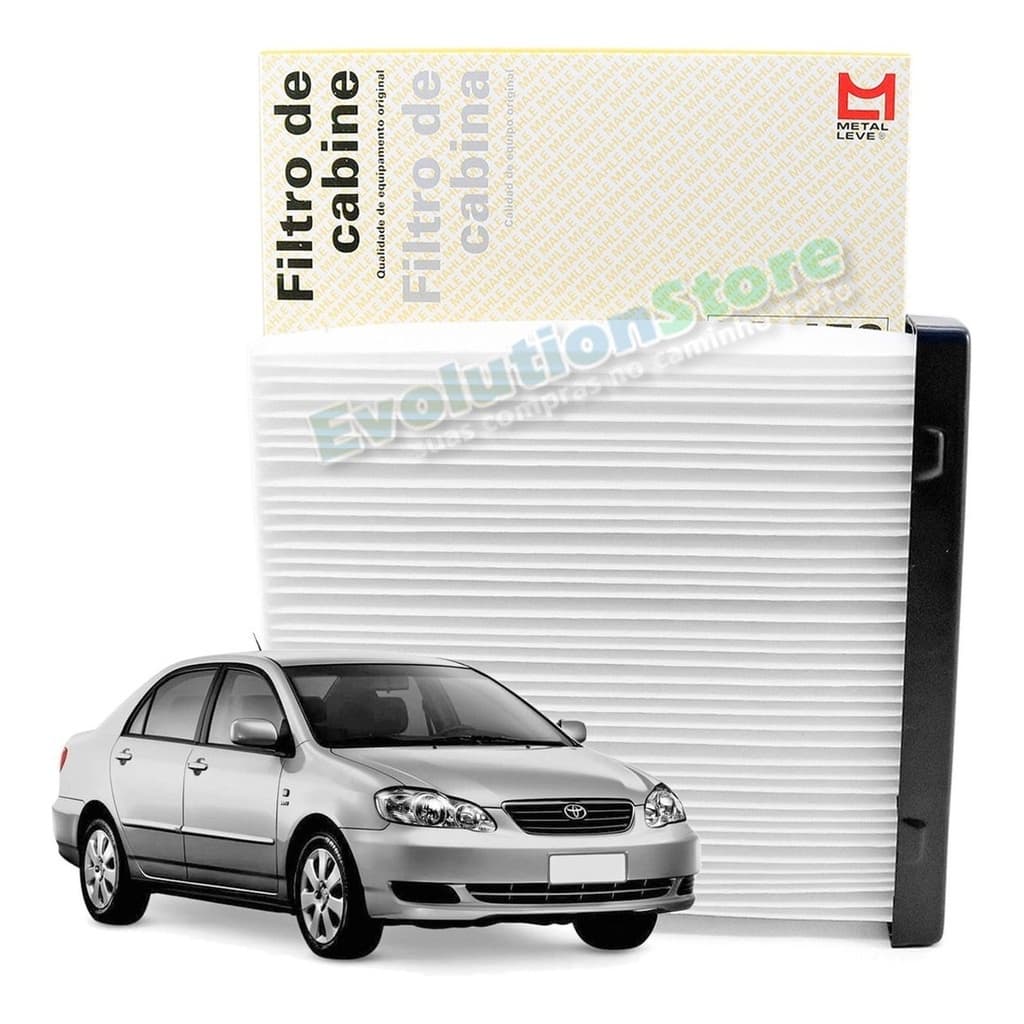Filtro De Cabine Ar Condicionado Corolla 2003 À 2006 | Mahle MetalLeve LA395
