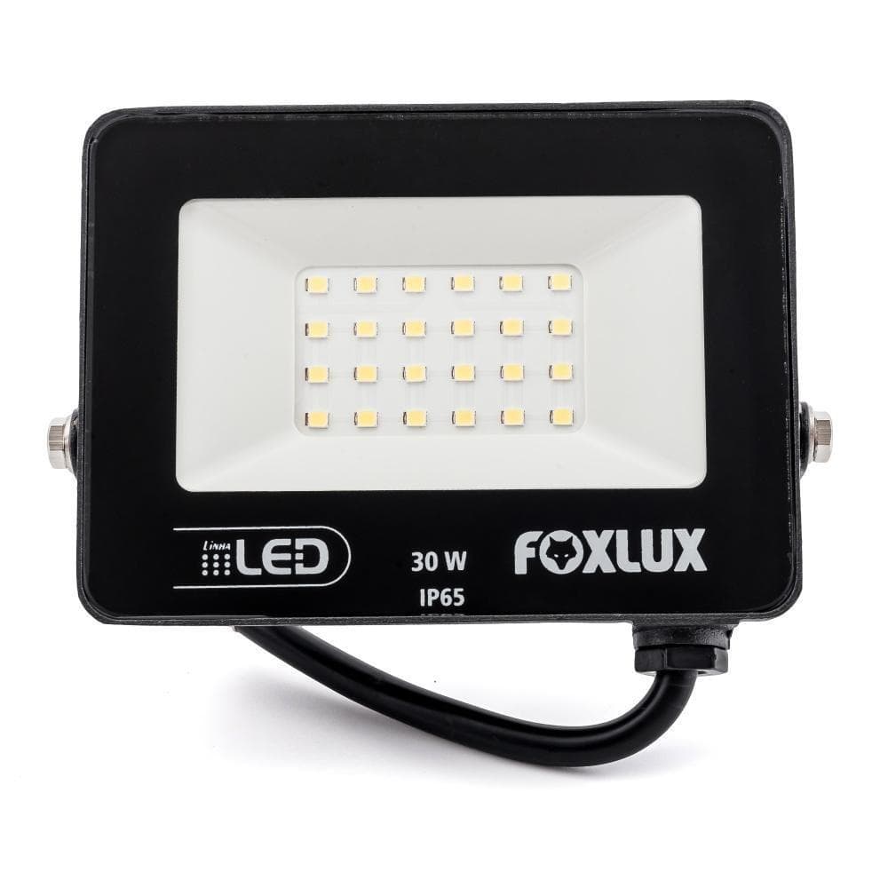 PROJETOR LED 30W BIVOLT BR 3000K FOXLUX LED38.27