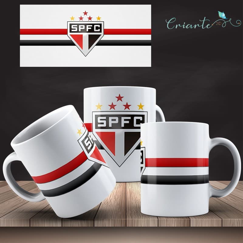 Caneca Porcelana Coleção São Paulo #05