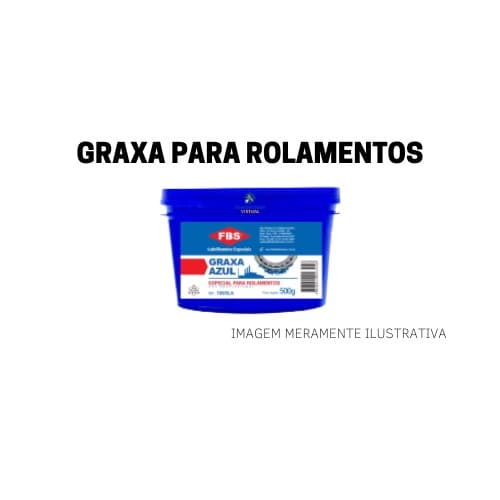 Graxa de Lítio Azul Lubrificante Multiuso - 180/GLA 500g