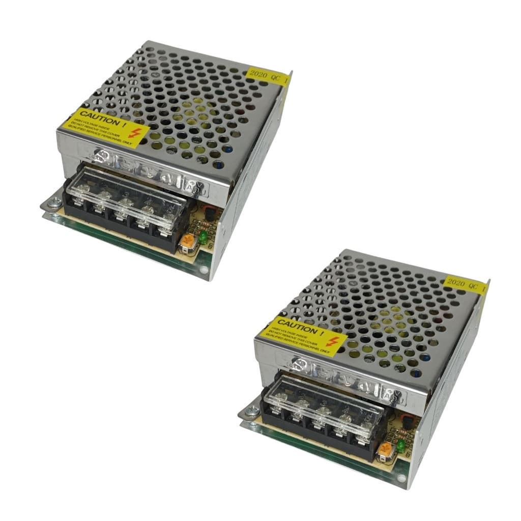 2 Fontes Chaveadas 12v 5a Colmeia 110v 220v Fita Led Entrada Bivolt Cameras Dvr Para Som Automotivo Cftv