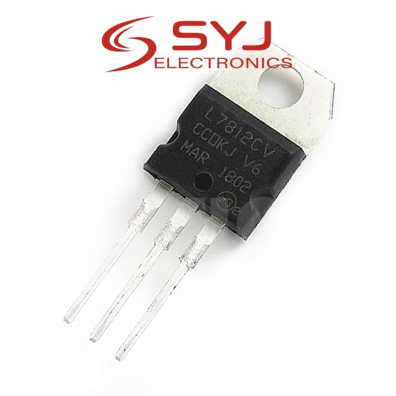 10 PCS L7812CV TO-220 L7812 LM7812 7812 Reguladores De Tensão Positiva Em Estoque