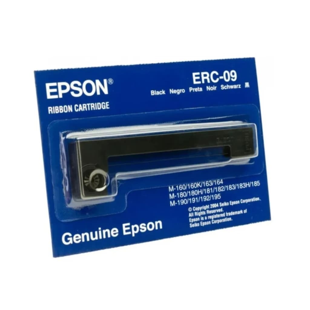 04 Unids Fita Black Erc-09b Impressora Original Epson
