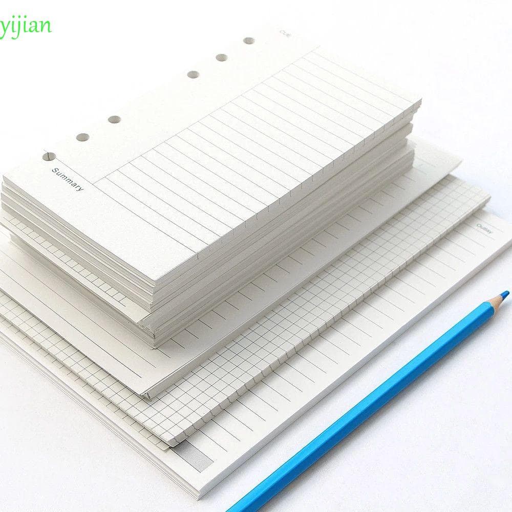 Fichário Espiral Linha 45 Folhas Yijian A5 A6 A7 Diário Planejador Para A Lista De Refil De Papel Para Notebook
