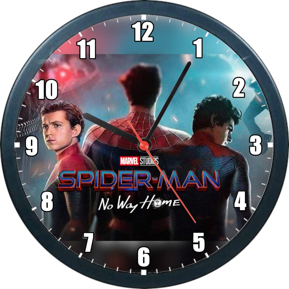 Spider-Man Relógio de parede personalizado 24 cm