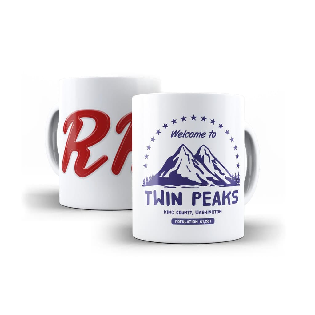 Caneca De Cerâmica Twin Peaks
