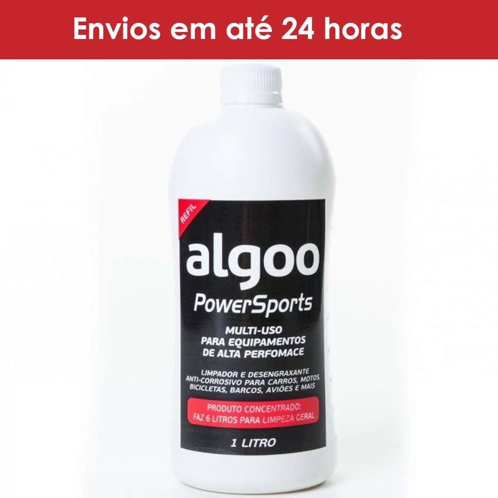 Desengraxante 1 Litro Algoo P/ Limpeza Corrente Relação Bike