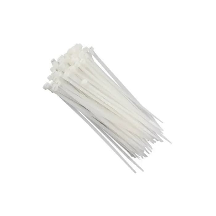 Cinta Plástica Fita Braçadeira Abracadeira Abraçadeira Nylon Enforca Gato 300x4mm (100 unidades)