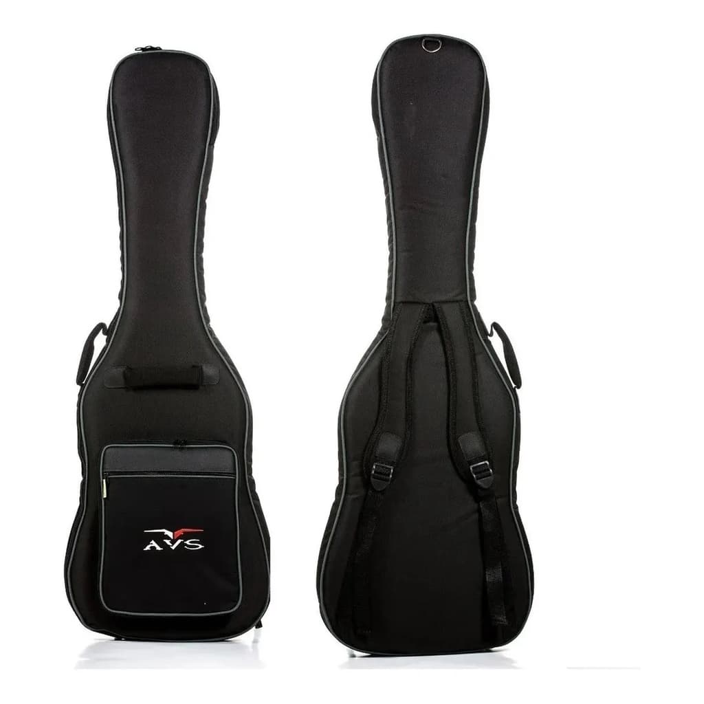 Capa Bag Para Contra Baixo Avs Ch200 Acolchoada