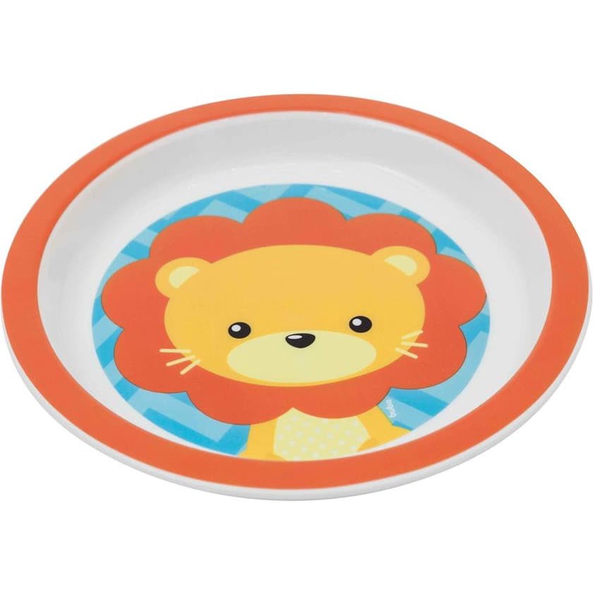 Pratinho Prato Infantil Animal Fun Varias Estampas - Buba