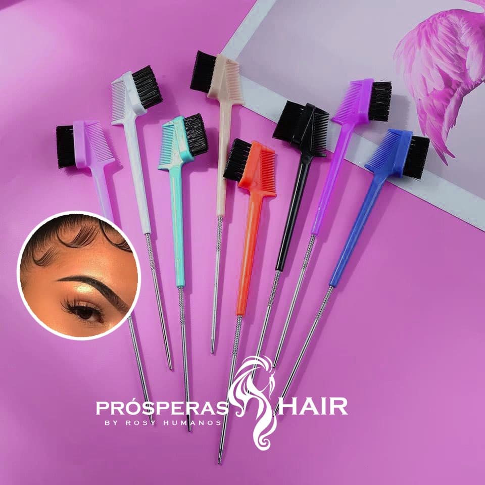 Escovinha Profissional - Para Baby Hair E Repartição - cores sortidas