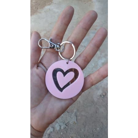 Chaveiro personalizado frente e verso