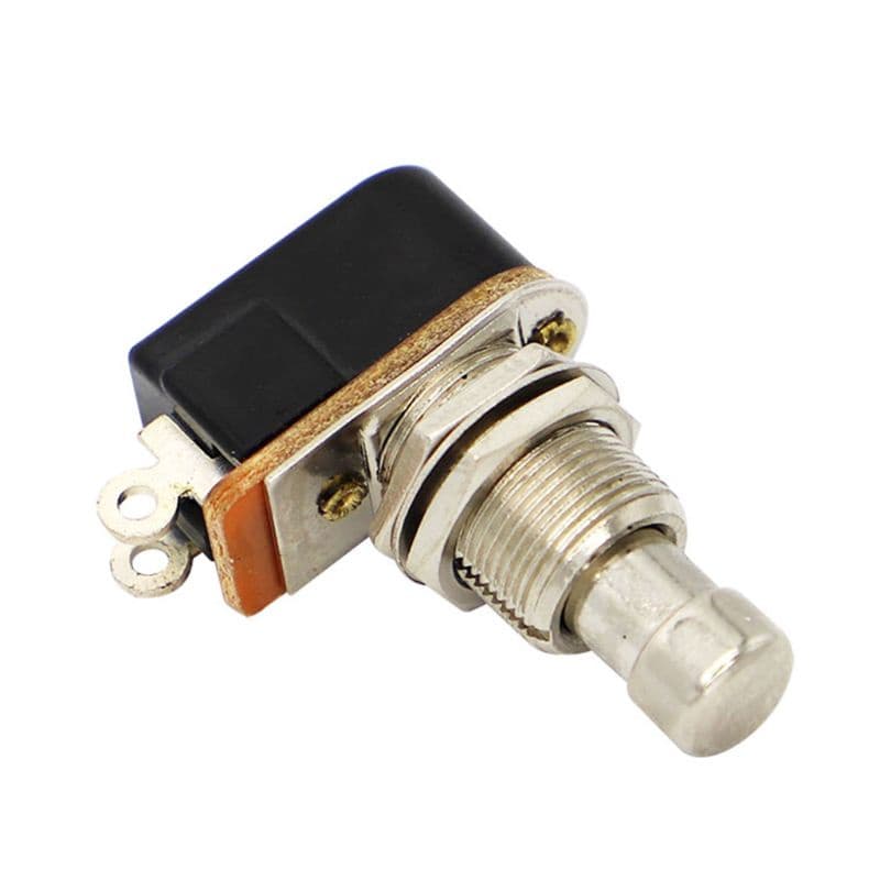HL Pedal De Efeitos De Guitarra Elétrica Caixa Momentâneo Soft Botão Stomp Foot Switch