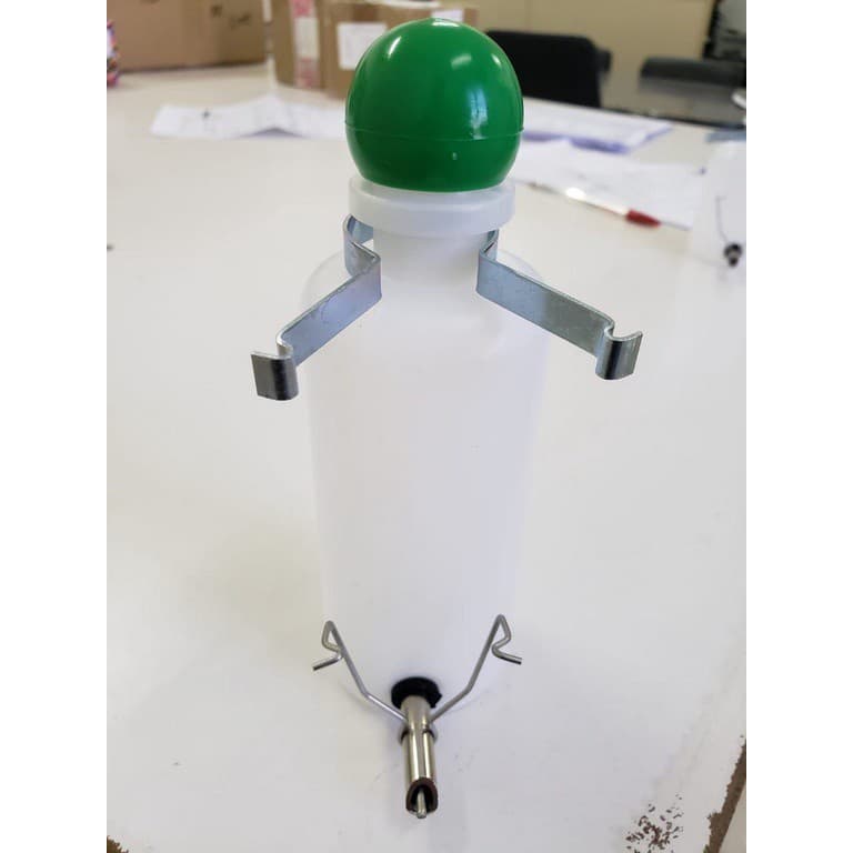 Bebedouro Automático tipo Garrafinha - 250ml - Tampa Verde