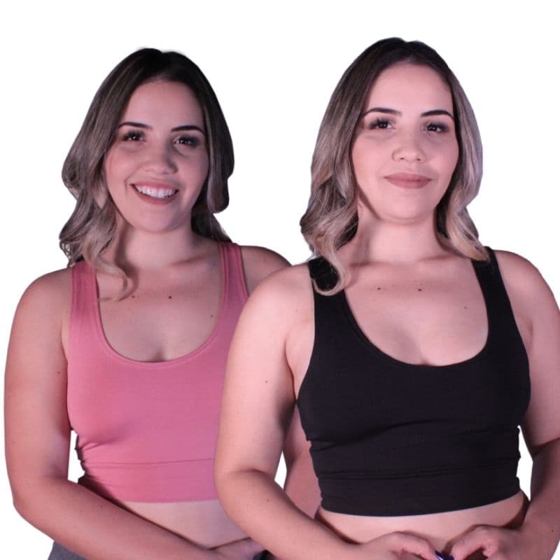 Kit 2 Top para Academia Suplex Fitness Academia Liso Nadador Preço de Fabrica