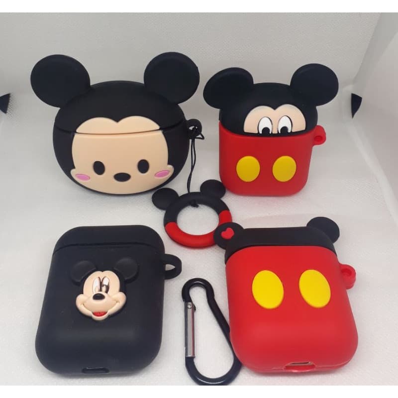 Capas Disney Mickey diversas para fone airpods 1 e 2/ i12 e inpods 12