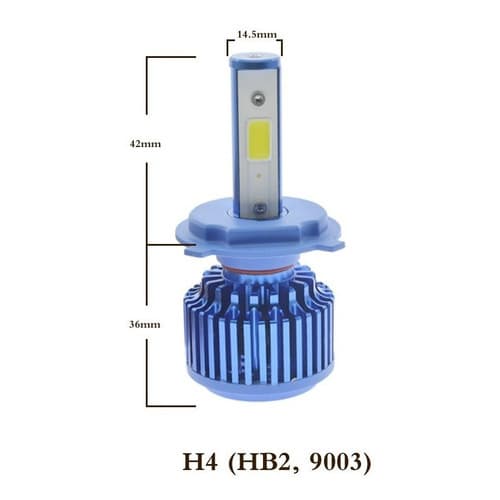 Lampada  Farol Do Carro H1 H3 H4 H7 60 W/set 8000lm 6000