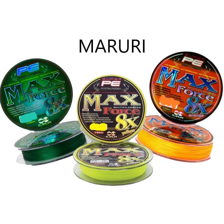 Linha Multifilamento 8x Maruri 150mts