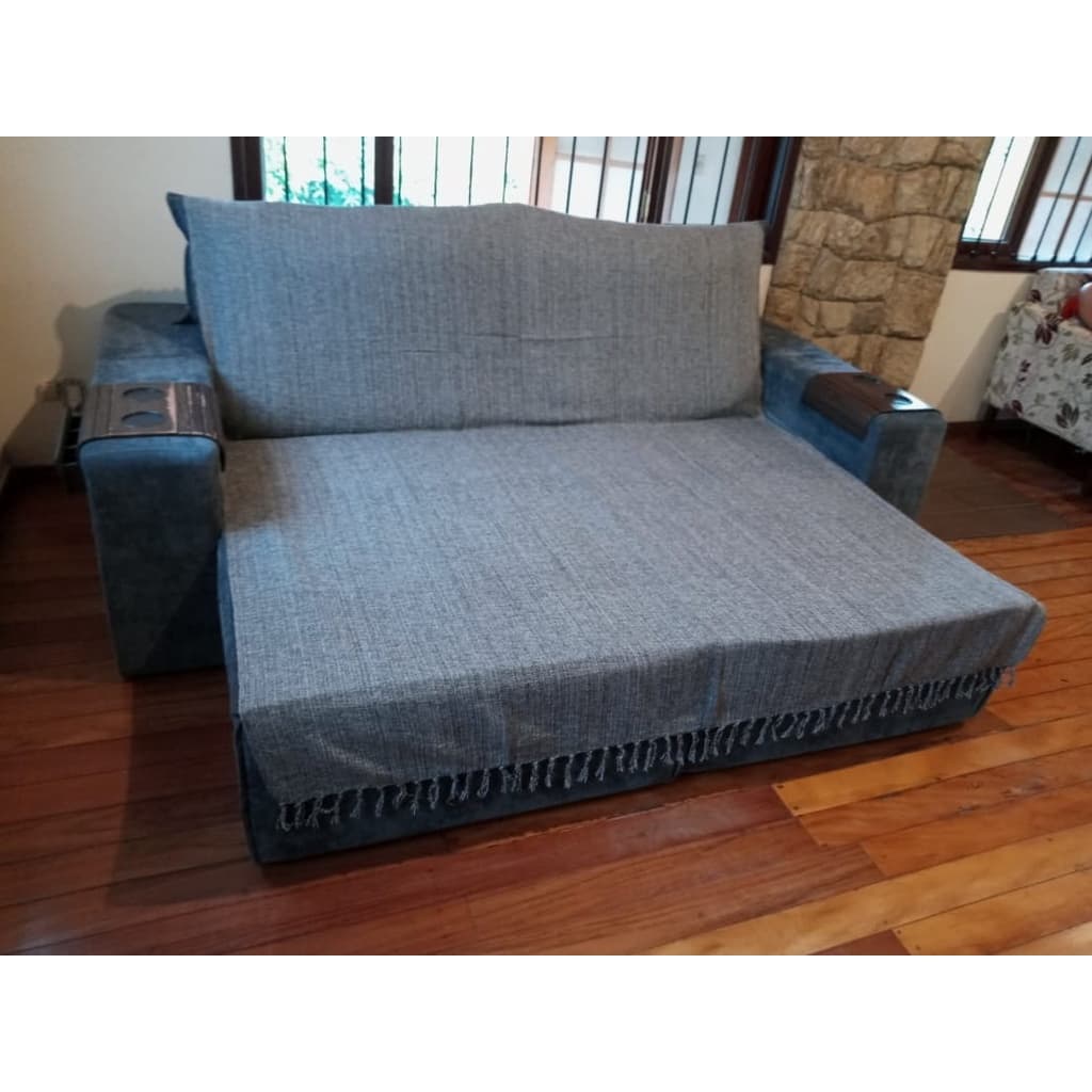 Manta De Sofá Retrátil 2,40 X 1,80 Gigante Tipo Capa Algodão