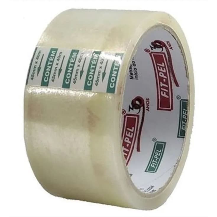 FITA ADESIVA CRISTAL 48mmX45m Durex grande 1UNIDADE
