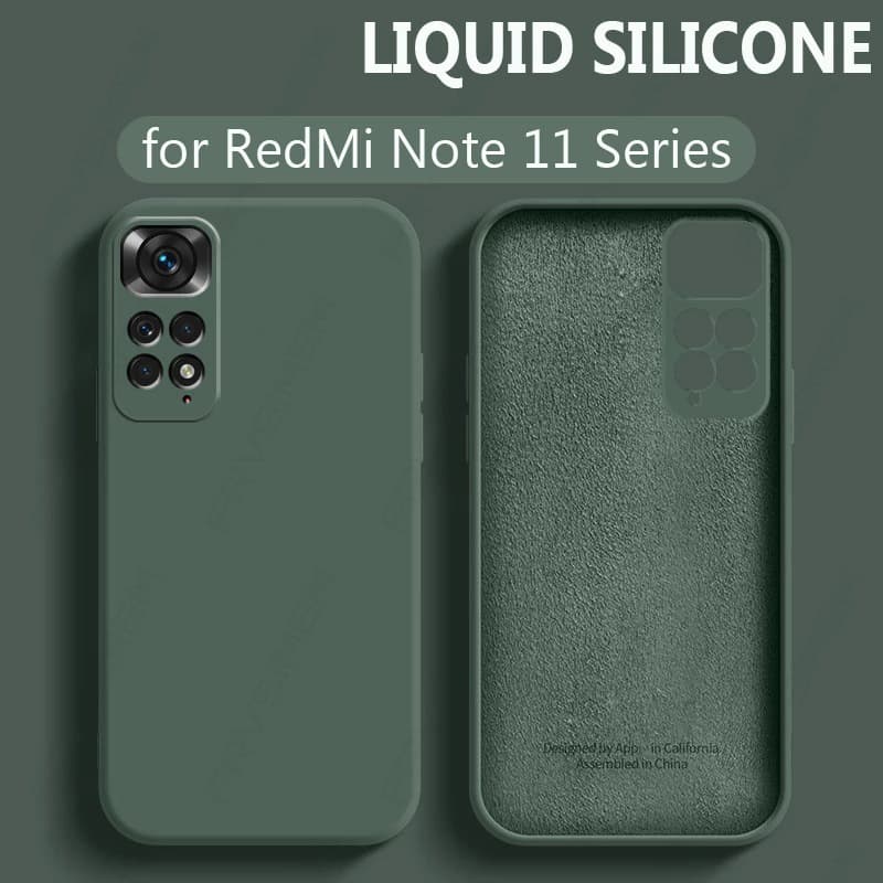 Capa Case Silicone Premium Aveludada Para Xiaomi Redmi Note 11/ 11S 4G