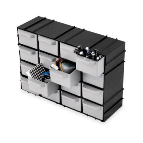 Gaveteiro Mini Organizador Com 16 Gavetas Plástico