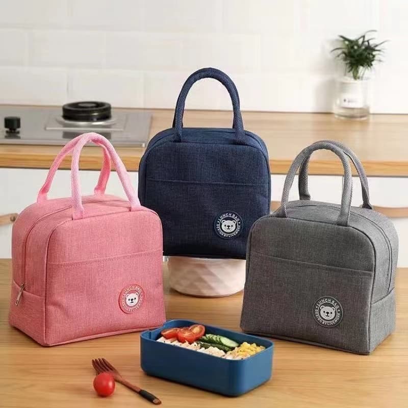 Bolsa térmica lancheira porta marmita lanche bebida para tranbalha diaria escola