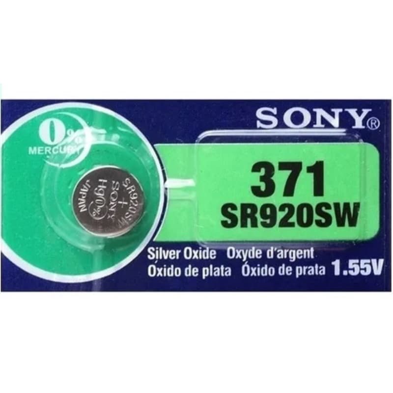 01 unidase da Bateria Sony/ Murata 370 371 SR920SW